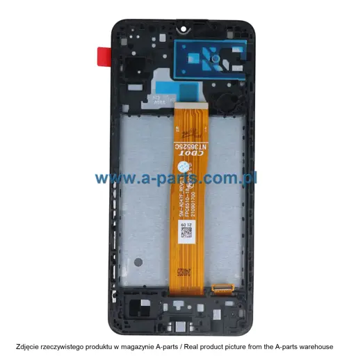 WYŚWIETLACZ LCD + EKRAN DOTYKOWY SAMSUNG A047 GALAXY A04S INCELL CZARNY (Z RAMKĄ)