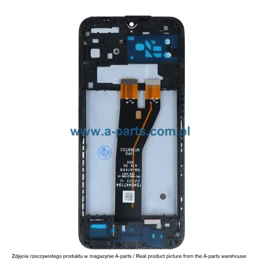 WYŚWIETLACZ LCD + EKRAN DOTYKOWY SAMSUNG A146B GALAXY A14 5G INCELL CZARNY (Z RAMKĄ)