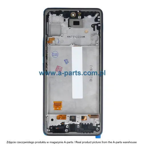 WYŚWIETLACZ LCD + EKRAN DOTYKOWY SAMSUNG A536 GALAXY A53 5G INCELL PREMIUM CZARNY (Z RAMKĄ) (Z MAŁYMI CZĘŚCIAMI)