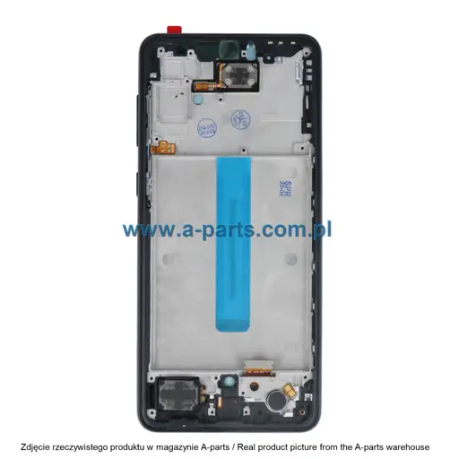 WYŚWIETLACZ LCD + EKRAN DOTYKOWY SAMSUNG A336 GALAXY A33 5G INCELL PREMIUM CZARNY (Z RAMKĄ) (Z MAŁYMI CZĘŚCIAMI)