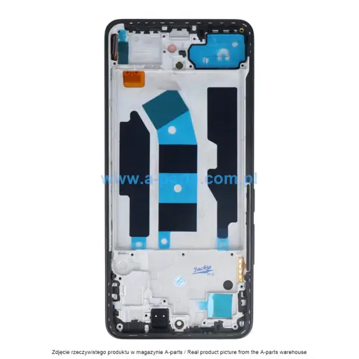 WYŚWIETLACZ LCD + EKRAN DOTYKOWY XIAOMI REDMI NOTE 13 4G CZARNY OLED ( Z RAMKĄ)