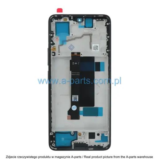 WYŚWIETLACZ LCD + EKRAN DOTYKOWY XIAOMI REDMI NOTE 13 PRO 5G OLED Z RAMKĄ CZARNY