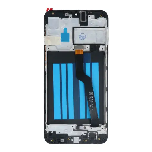 WYŚWIETLACZ LCD + EKRAN DOTYKOWY SAMSUNG A105 GALAXY A10 INCELL PREMIUM CZARNY (Z RAMKĄ) (Z MAŁYMI CZĘŚCIAMI)