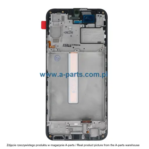 WYŚWIETLACZ LCD + EKRAN DOTYKOWY SAMSUNG A256 GALAXY A25 5G INCELL PREMIUM CZARNY (Z RAMKĄ) (Z MAŁYMI CZĘŚCIAMI)