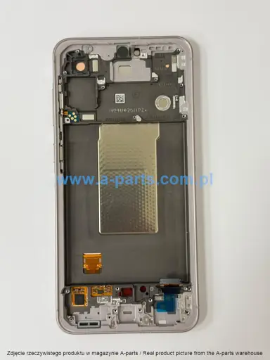 WYŚWIETLACZ LCD + EKRAN DOTYKOWY SAMSUNG GALAXY A56 5G A566 - RÓŻOWY - GH82-36829D (ASSEMBLED)