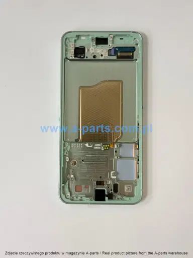 WYŚWIETLACZ LCD + EKRAN DOTYKOWY SAMSUNG S931 GALAXY S25 MIĘTOWY Z RAMKĄ GH82-36329B (ASSEMBLED)