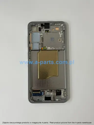 WYŚWIETLACZ LCD + EKRAN DOTYKOWY SAMSUNG S931 GALAXY S25 SREBRNY Z RAMKĄ GH82-36329A (ASSEMBLED)
