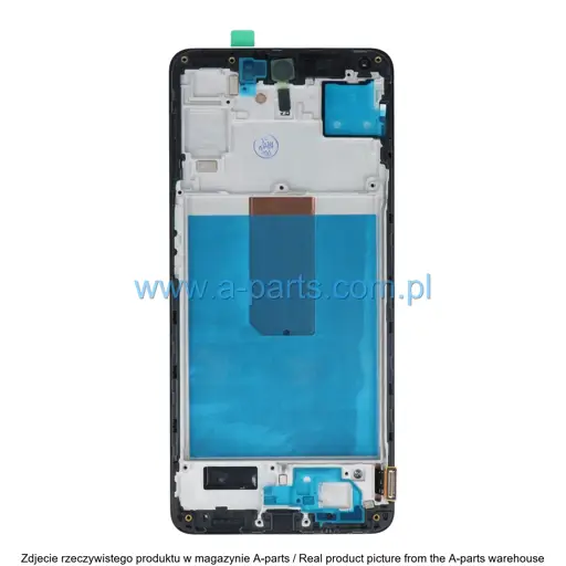 WYŚWIETLACZ LCD + EKRAN DOTYKOWY SAMSUNG GALAXY M54 5G M546 - CZARNY -GH82-31339A GH82-31340A - (ASSEMBLED)