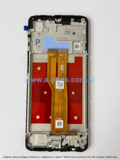 WYŚWIETLACZ LCD + EKRAN DOTYKOWY SAMSUNG A075 GALAXY A07 4G INCELL CZARNY (Z RAMKĄ)