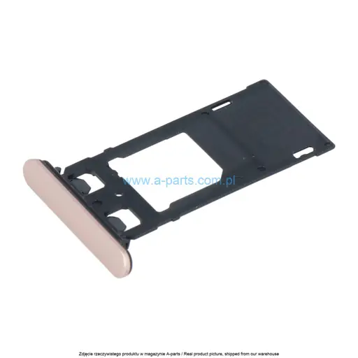 SZUFLADKA TACKA KARTY SIM SONY XPERIA X PERFORMANCE DUAL F8132 - ROSE - 1302 - 3717 ( ORYGINALNA )