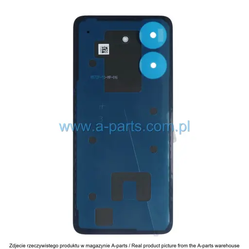 KLAPKA BATERII XIAOMI POCO C65 - CZARNA - 1610111001479A ( ORYGINALNA )