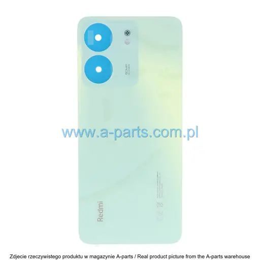 KLAPKA BATERII XIAOMI REDMI 13C NFC - ZIELONA - 1610111001489A 1610111001478A ( ORYGINALNA )