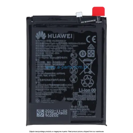 BATERIA HB386590ECW HUAWEI HONOR 8X - 24022735 ( ORYGINALNA )
