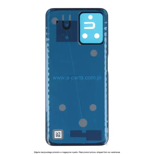KLAPKA BATERII REALME 8I - CZARNA - 3203796 ( ORYGINALNA )