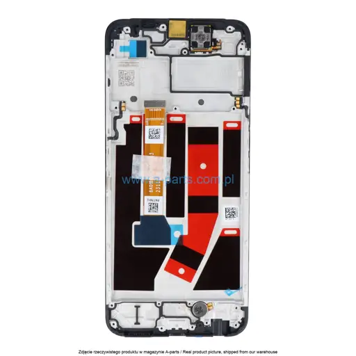 WYŚWIETLACZ LCD + EKRAN DOTYKOWY OPPO A57S CPH2385 A77 4G CPH2385 - CZARNY - 4130254 ( ORYGINALNY )