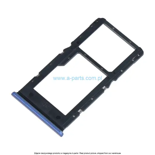 SZUFLADKA TACKA KARTY SIM XIAOMI REDMI NOTE 10 5G - NIEBIESKA - 482000009N9X ( ORYGINALNA )