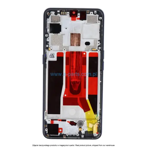 WYŚWIETLACZ LCD + EKRAN DOTYKOWY OPPO FIND X2 LITE - CZARNY - 4903624 ( ORYGINALNY )