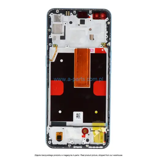 WYŚWIETLACZ LCD + EKRAN DOTYKOWY OPPO RENO4 5G - NIEBIESKI - 4904548 | 4904704 (ORYGINALNY SERVICE PACK)