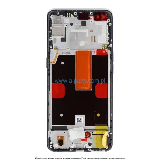 WYŚWIETLACZ LCD + EKRAN DOTYKOWY OPPO RENO4 5G - CZARNY - 4904705 ( ORYGINALNY )