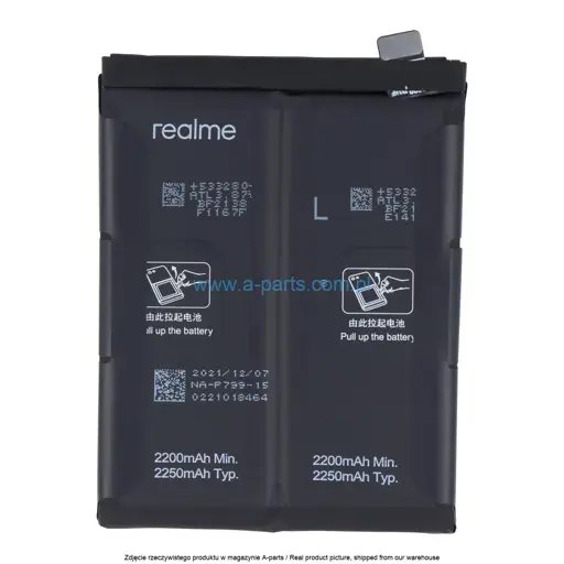 BATERIA BLP799 REALME 7 PRO - 4905019 | 4905807 (ORYGINALNA)