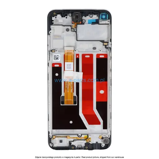 WYŚWIETLACZ LCD + EKRAN DOTYKOWY OPPO A53 - CZARNY - 4905105 ( ORYGINALNY )