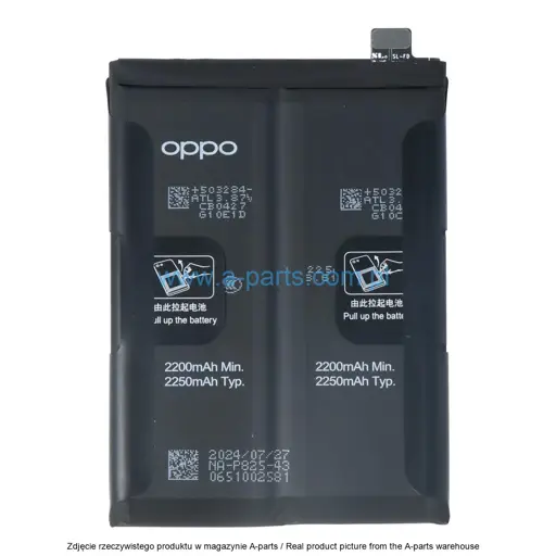 ORYGINALNA BATERIA BLP825 OPPO FIND X3 NEO RENO5 PRO - 4906043 | BLP825
