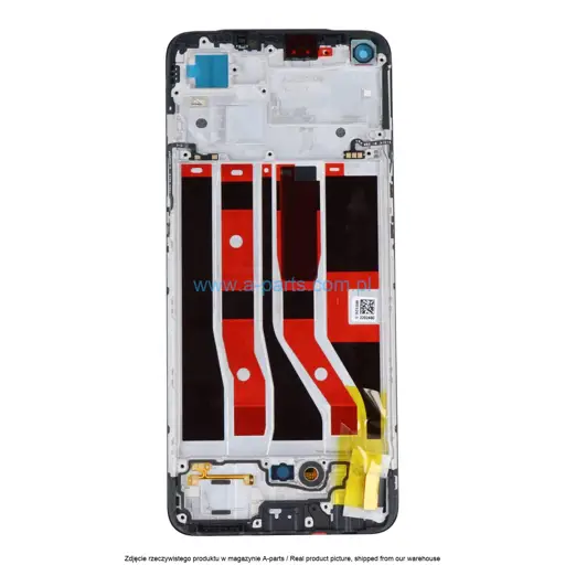 WYŚWIETLACZ LCD + EKRAN DOTYKOWY OPPO A74 4G CPH2219 - CZARNY - 4907039 ( ORYGINALNY )