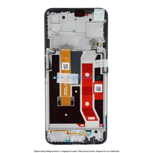 WYŚWIETLACZ LCD + EKRAN DOTYKOWY OPPO A73 5G - CZARNY - 4904890 | 4907746 (ORYGINALNY SERVICE PACK)
