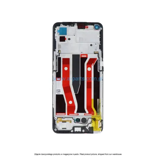 WYŚWIETLACZ LCD + EKRAN DOTYKOWY OPPO A94 5G A95 5G RENO5 Z - CZARNY - 4906421 | 4907425 | 4908719 (ORYGINALNY SERVICE PACK)