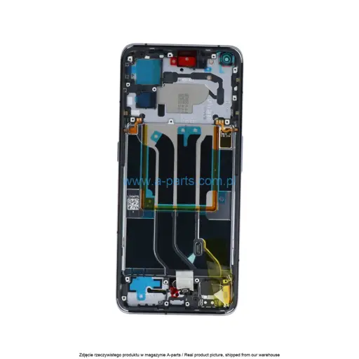 WYŚWIETLACZ LCD + EKRAN DOTYKOWY REALME GT 2 PRO - CZARNY - 4909405 ( ORYGINALNY )