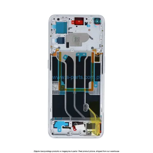 WYŚWIETLACZ LCD + EKRAN DOTYKOWY REALME GT 2 PRO - BIAŁY - 4909408 ( ORYGINALNY )