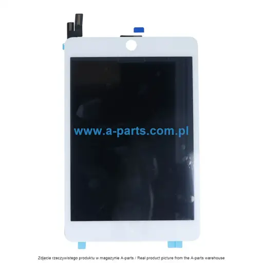 WYŚWIETLACZ LCD + EKRAN DOTYKOWY DO IPAD MINI 7.9" GEN4 (2015) A1538 / A1550 ODNOWIONY (REFURBISHED) FOG BIAŁY