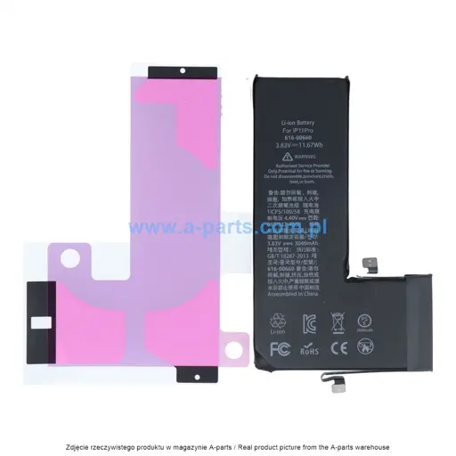 BATERIA DO IPHONE 11 PRO Z ORYGINALNYM CHIPEM IC