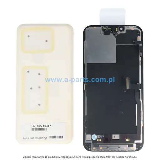 WYŚWIETLACZ LCD + EKRAN DOTYKOWY DO IPHONE 13 PRO + TAŚMA FLEX SENSORÓW Z DEMONTAŻU
