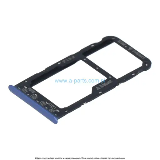 SZUFLADKA TACKA KARTY SIM HUAWEI P SMART DUAL - NIEBIESKA - 51661HSE ( ORYGINALNA )