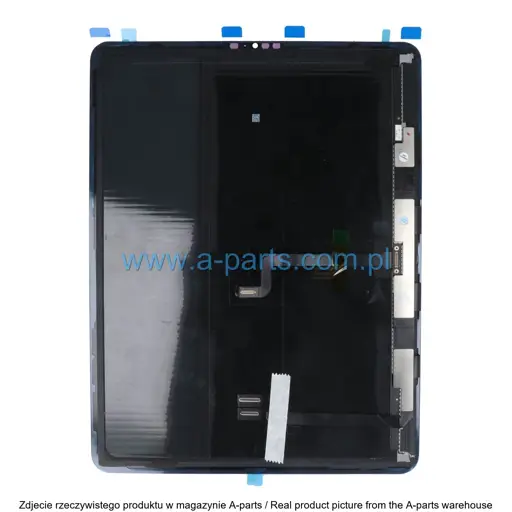 WYŚWIETLACZ LCD + EKRAN DOTYKOWY DO IPAD PRO 12.9" GEN6 (2022) A2764 / A2437 / A2766 / A2436 ODNOWIONY (REFURBISHED) FOG CZARNY
