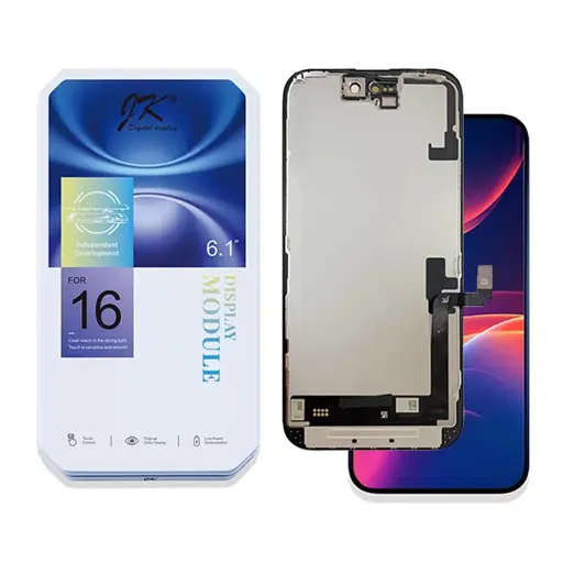 WYŚWIETLACZ LCD + EKRAN DOTYKOWY 60HZ DO IPHONE 16 INCELL FHD JK