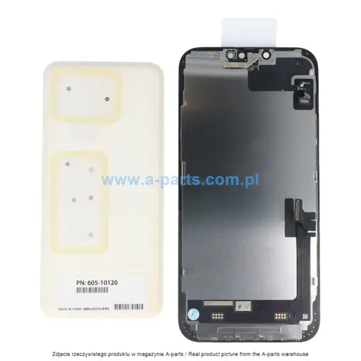 WYŚWIETLACZ LCD + EKRAN DOTYKOWY DO IPHONE 14 PLUS + TAŚMA FLEX SENSORÓW Z DEMONTAŻU
