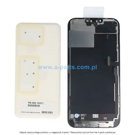 WYŚWIETLACZ LCD + EKRAN DOTYKOWY DO IPHONE 13 PRO MAX + TAŚMA FLEX SENSORÓW Z DEMONTAŻU