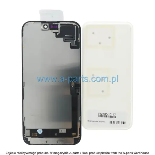 WYŚWIETLACZ LCD + EKRAN DOTYKOWY DO IPHONE 16 PLUS + TAŚMA FLEX SENSORÓW Z DEMONTAŻU