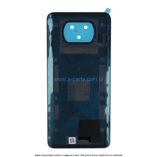KLAPKA BATERII XIAOMI POCO X3 PRO - NIEBIESKA - 55050000UY6D ( ORYGINALNA )