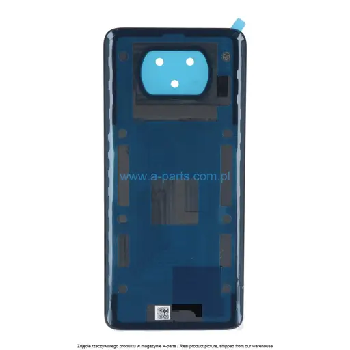 KLAPKA BATERII XIAOMI POCO X3 PRO - CZARNA - 55050000UZ6D ( ORYGINALNA )
