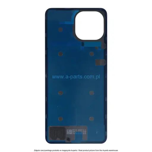 KLAPKA BATERII XIAOMI MI 11 LITE NE 5G - CZARNA - 55050001AU1L ( ORYGINALNA )