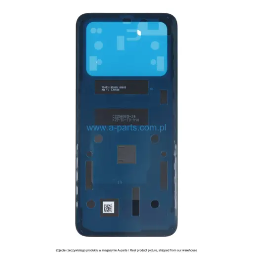 KLAPKA BATERII XIAOMI POCO M4 PRO 4G - CZARNA - 55050001N09T ( ORYGINALNA )