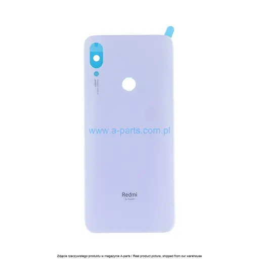 KLAPKA BATERII XIAOMI REDMI NOTE 7 ( ORYGINLNA ) - BIAŁA - 554051500064 554051600064 ( ORYGINALNA )