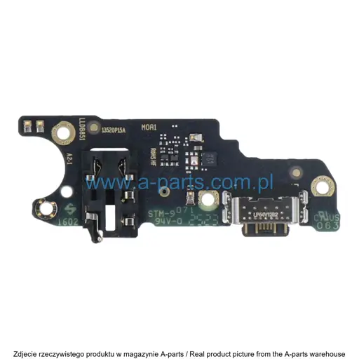 GNIAZDO ŁADOWANIA PŁYTKA ZŁĄCZE USB XIAOMI REDMI 15C 4G / C85 4G (GLOBAL VERSION) 5600010P15A00 (ORYGINALNE)
