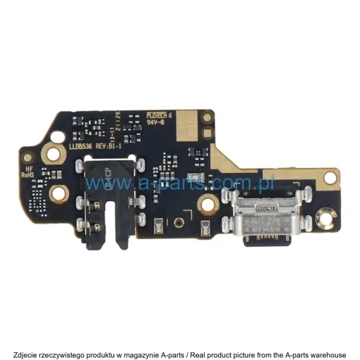 GNIAZDO ŁADOWANIA PŁYTKA ZŁĄCZE USB  XIAOMI REDMI NOTE 8 2021 560001C3J100 (ORYGINALNE)