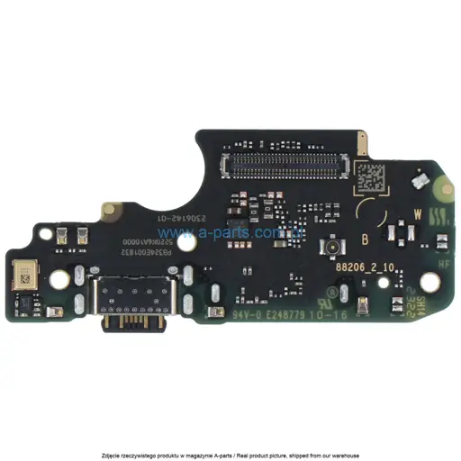 GNIAZDO ŁADOWANIA PŁYTKA ZŁĄCZE USB XIAOMI REDMI NOTE 12 PRO 4G - 5600020K6A00 ( ORYGINALNE )