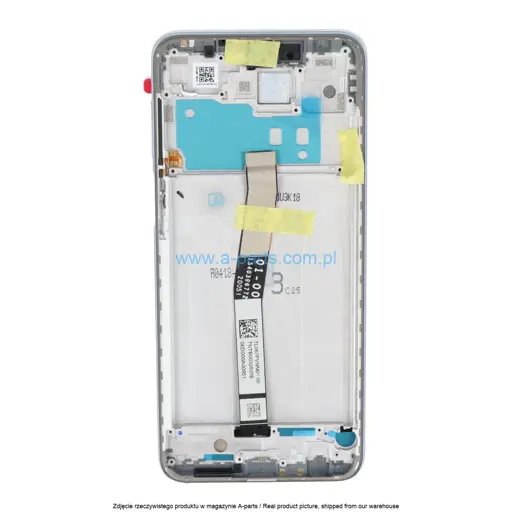 WYŚWIETLACZ LCD + EKRAN DOTYKOWY XIAOMI REDMI NOTE 9S BIAŁY 560002J6A100 (ORYGINALNY)