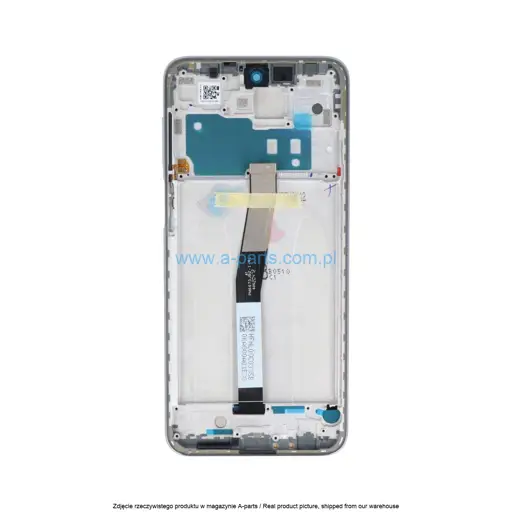 WYŚWIETLACZ LCD + EKRAN DOTYKOWY XIAOMI REDMI NOTE 9 PRO BIAŁY 560002J6B200 (ORYGINALNY)